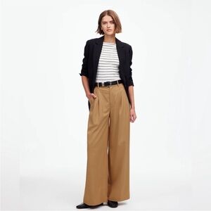 NWT Madewell The Petite Harlow Wide-Leg Trouser